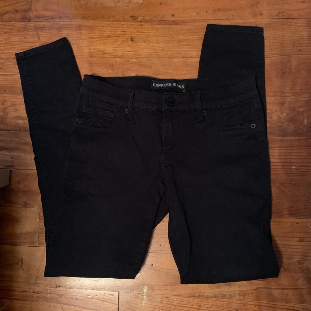 Express Jeans Extreme Stretch Leggings Low Rise